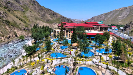 沙湾市温泉景区基础设施提升建设项目二标段正式开工，全面优化景区设施与游客体验